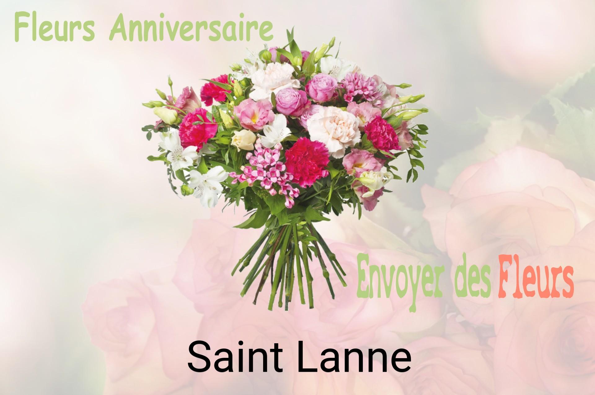 Bouquet de fleurs d’anniversaire livré à Saint-Lanne
